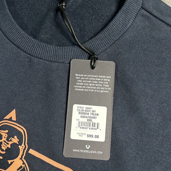 TR CREWNECK SWEATSHIRT - Picture 4 of 4